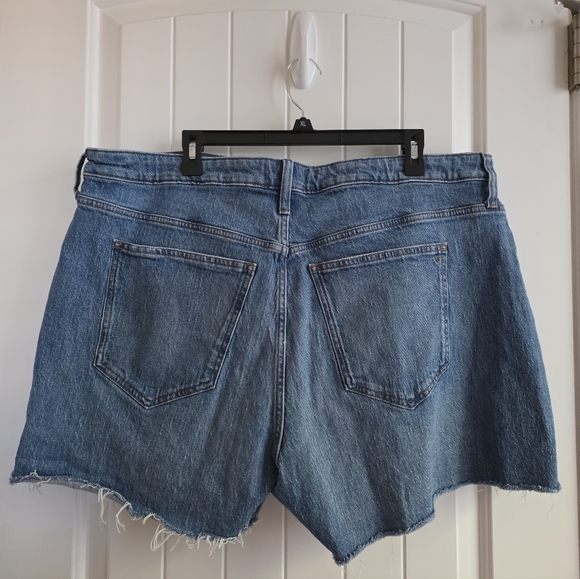 Madewell The Curvy Perfect Jean Shorts Size 18W - Picture 2 of 5